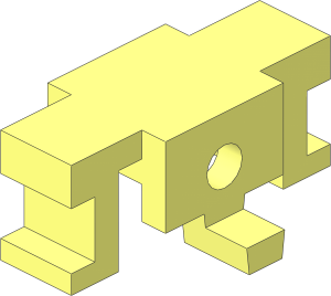 ~Motor Inertia Flywheel  4 x  6 x  2 Lock