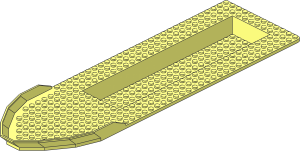 Boat Hull Floating 40 x 12 Deck