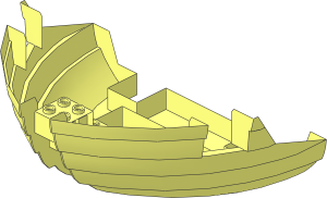 ~Boat Bow 16 x 12 x  5.333 Hull Outside (Needs Work)