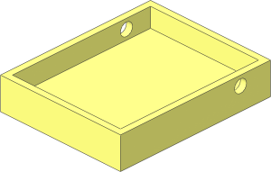 ~Motor Pull Back  4 x  9 x  2 Base