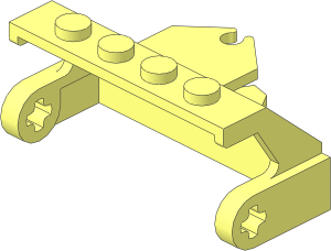 Brush Holder Street Sweeper with Hinge Bottom