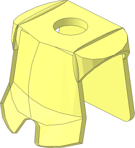 ~Minifig Armour Plate without Front