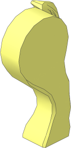 ~Animal Horse Poseable Rear Left Leg