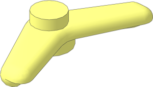 Minifig Boomerang
