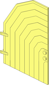 Door  1 x  9 x 11