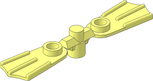Minifig Flippers Thin on Sprue