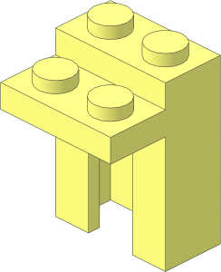~Brick  1 x  2 x  2.333 Shock Absorber