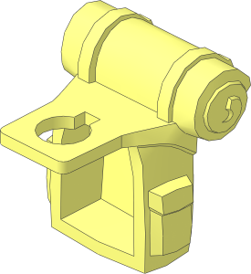 Minifig Backpack with Three Pouches and Bedroll