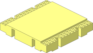 Platform 16 x 16 x  2.333 Even