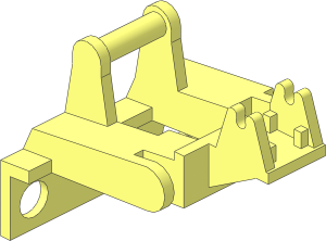 Container Lifting Grab Tool Half
