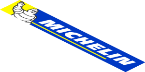 ~Logo Michelin Colored with Text, Band and Complete Image with Outer Box