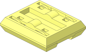 Monorail Wheel Chassis and Wheels