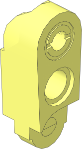 Technic Action Figure Leg Upper Left