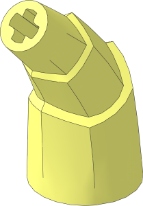 Horn Stacked with Axle Holes
