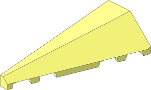 Wedge  2 x  5 Straight Left