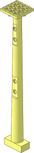 Boat Mast  4 x  4 x 22