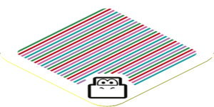 Sticker 1.8 x 1.8 with Bar Code and Koopa Troopa