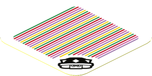 Sticker 1.8 x 1.8 with Bar Code and Spiny