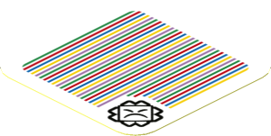 Sticker 1.8 x 1.8 with Bar Code and Thwimp