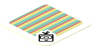 Sticker 1.8 x 1.8 with Bar Code and Lakitu