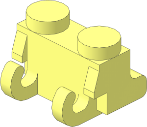 Technic Chain Link with Two Studs