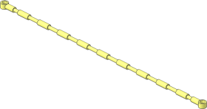Cable Flexible 20L with  2 Bar Connectors and Bar Segments
