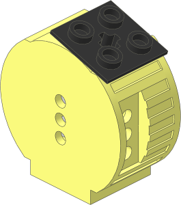 Electric 4.5V  3 C-Cell Battery Box Polarity Switch  2 x  4 (Lever tilted left)