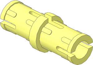 Technic Pin with Friction and Slots