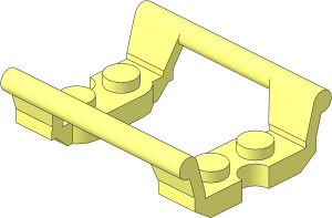 Train Track Roller Coaster Straight  4 x  4