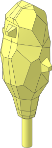 Figure Club with Spikes (Complete)