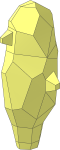 ~Figure Club with Spikes - Half without Handle