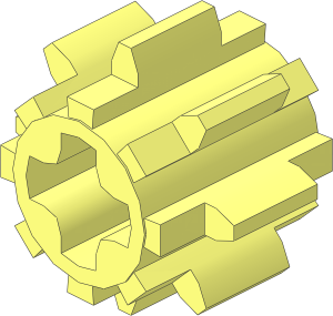 Technic Gear  8 Tooth Reinforced