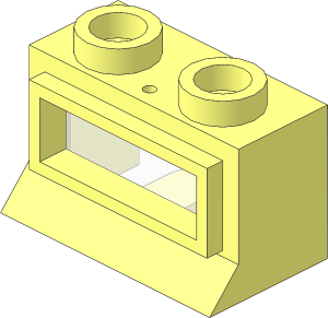 Window  1 x  2 x  1 Classic with Long Sill (Complete)
