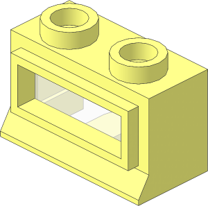 Window  1 x  2 x  1 Classic with Short Sill (Complete)