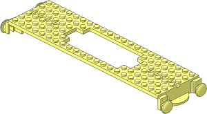 Train Base  6 x 22 Type 2 with Buffers