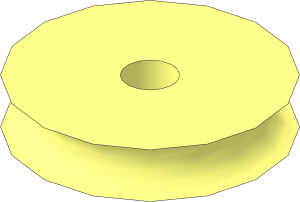 ~Technic Pump  2 x  2 Gasket