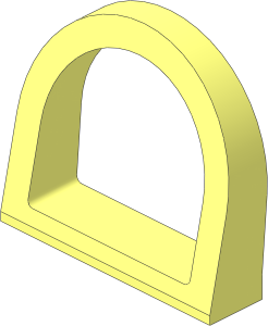 Window  1.25 x  4 x  3 with Rounded Top