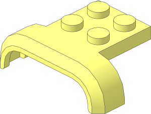 Car Mudguard  4 x  3 x  1
