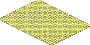 Baseplate 24 x 32 with Set 345 Dots Pattern