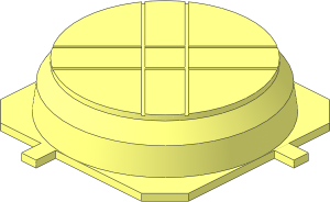 ~Technic Control Centre II - Large Round Button
