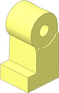 ~Minifig Leg Right Dual Mould