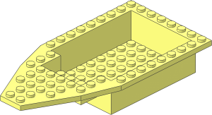 Boat Hull Floating 16 x  8 Deck