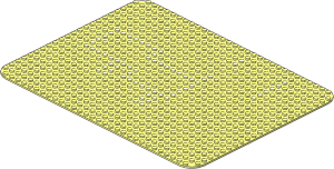 Baseplate 24 x 32 with Set 353 Dots Pattern