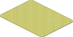 Baseplate 24 x 32 with Set 372 Dots Pattern