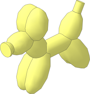 Minifig Balloon Dog