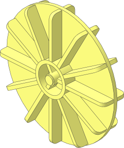 Fabuland Paddle Wheeler Wheel