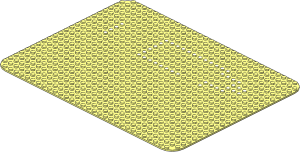 Baseplate 24 x 32 with Set 361 Dots Pattern