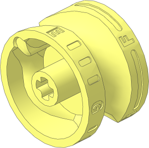 Technic Changeover Cylinder with Groove
