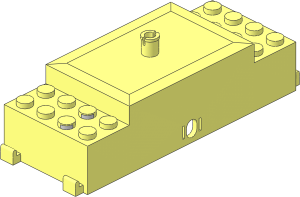~Electric Train Motor  9V Top Cover