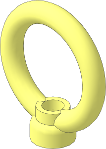 Ring  2 x  2 with Stud Holder